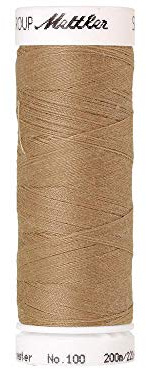 Mettler Seralon No.100 200m 0285, Caramel Cream