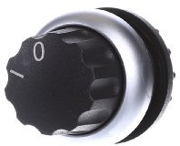 Wahltaste m.Drehknopf 2 Stell.,beschr. M22-WR,Befehls Meld. Teile,Eaton (Moeller),M22-WR,4015082168551