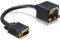 DeLOCK VGA-Adapter Stecker auf VGA+ 3 x Cinch Buchse – 65059