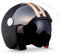 ARMOR HELMETS® AV-63 „Fun Matt Black“ · Jet-Helm · Motorrad-Helm Roller-Helm Scooter-Helm Moped Mofa-Helm Chopper Retro Vespa · ECE 22.05 Sonnenvisier Schnellverschluss Tasche L (59-60cm)