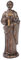 St Joseph the Worker Statue with Prayer Card Home Seller Kit Saint Bronze by Pacific Trading