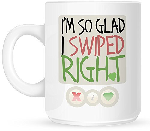 Grindstore Kaffeebecher I'm So Glad I Swiped Right
