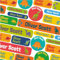 123 Name Labels for Kids No Iron Name Tags for Clothes Name Stickers for Water Bottles, School Uniform, School, Nursery, Care Homes, Washable and Dishwasher Safe for Children (Dinos)