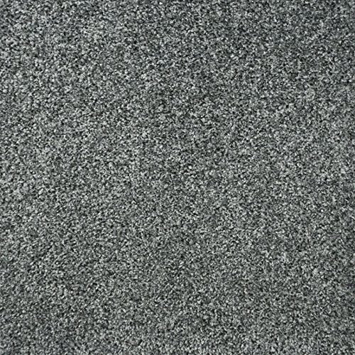 247Floors Flecked Twist Pile Carpet Roll, Hardwearing Felt Backing (2m x 4m, Grey)