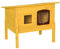 Pawhut Cuccia Casetta per Animali Domestici in Legno di Abete, 70x51.5x60cm