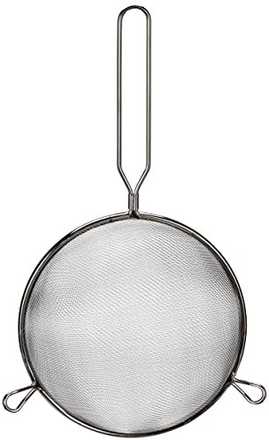 IBILI 704018 - Colador Malla Media Bola INOX Clasica 18 x 18 x 10 cm, Color Plata