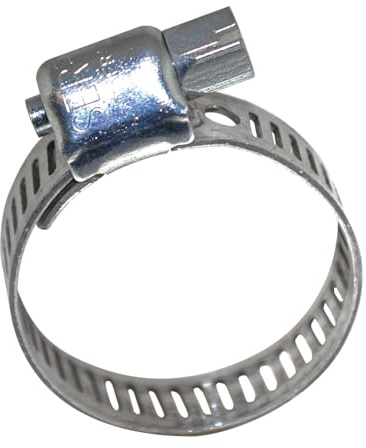 boutt 0204229 CS511 Klemmschellen, 2 Stück Schlauchschelle Clips Stahl Breite 5 mm Spannbereich 7/11