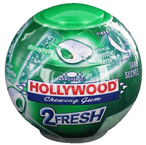 Hollywood 2Fresh Chlorophyll-Minze, 1 Stück
