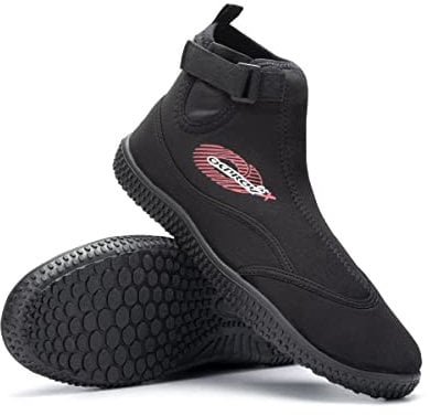 Osprey OSX Aqua Neoprenanzug-Stiefel, Neopren , unisex, Neoprene OSX Aqua Wetsuit, schwarz, 41EU