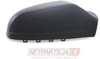 Johns Außenspiegel Spiegelkappe SCHWARZ für OPEL ASTRA H bis 09.2009 rechts 64289918