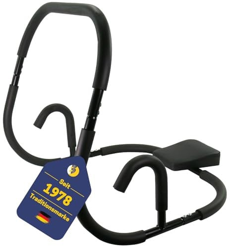 Best Sporting Bauchtrainer für Zuhause I Bauchmuskeltrainer Fitnessgerät mit integrierter gepolsterter Kopf- und Nackenstütze I Bauch und Rückentrainer I Sport Fitness Trainingsgerät