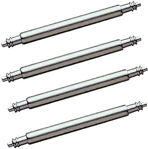 4 Stück 20mm Eichmüller Edelstahl Federstege 1,5mm Durchmesser für Uhren Armbänder