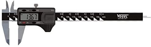 VOGEL 202162.2-Calibre pie de rey digital IP54 DIN 862 - Capacidad 300 mm - Boca 60 mm