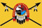 U24 Fahne Flagge Apachen Indianer 90 x 150 cm