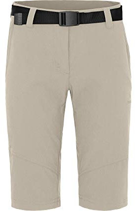 Bergson HADAR | Damen Wandershorts, vielseitig, pflegeleicht, Feather Gray [743], 36 - Damen