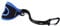 EzyDog 9346036001521 Handy die handliche Joggingleine, schwarz/blau