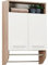 Pelipal Badezimmer Hängeschrank Quickset 380 in Sanremo Eiche Terra quer Nachbildung, 60 cm breit | Bad Handtuchhalterschrank mit 2 Türen, 2 Handtuchhalterstangen und 1 Einlegeboden
