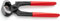 KNIPEX Kneifzange auf SB-Karte mit Kunststoff überzogen schwarz atramentiert 160 mm, 50 01 160 SB