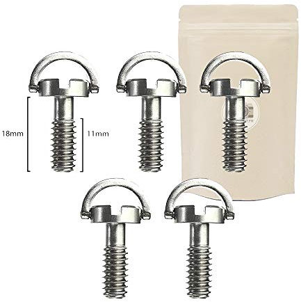 X5 Vis Longue 1/4 Trépied Accessoire au Pas Kodak Standard 1/4 Assistant Camera Screw 14/-20 Iso 1222:2010 Photography Tripod ADAPTOUT Marque Francaise