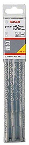 Bosch Accessories Bosch Professional Hammerbohrer SDS-plus-5 (10 Stück, Ø 6,5 mm)