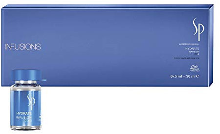 Wella SP System Professional Care Wella SP System Professional Care Hydrate Infusion (Box 6x5ml), 1er Pack (1 x 30 ml), Parfumfrei