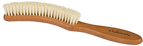 Hutbürste, Bürste aus Holz, Natur - Borste