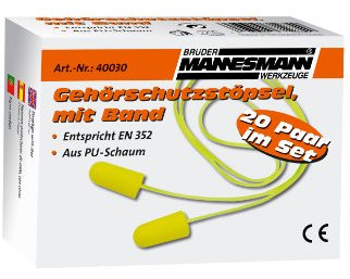 Mannesmann Ear Plugs – M40030