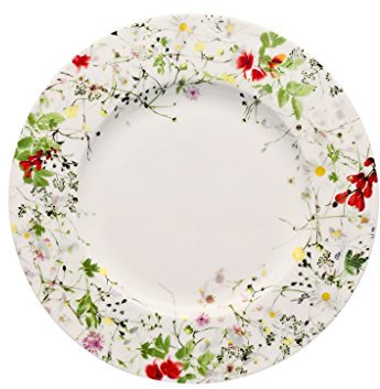 Rosenthal Brillance Fleurs Sauvages Assiette en Porcelaine avec Aile Multicolore 23 cm