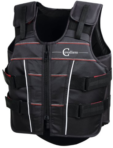 Covalliero Protecto Light - Gilet Protettivo per Bambini, Nero (Nero), M