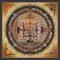 Thangka Kalachakra Mandala Druck Kunstdruck religiöses Wandbild Reproduktion 60x60 cm