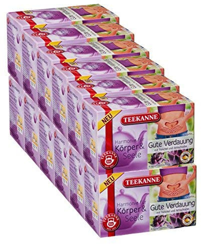 Teekanne Harmonie für Körper & Seele Gute Verdauung 12er Pack