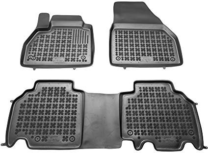 MDM Gummimatten für Renault Kangoo II 01.2008>04.2021 Passform, Fussmatten mit hohem Rand 5 cm, cod. 3D 5642
