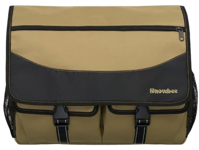 Snowbee Classic Trout Bag - Light Olive/Black, Large