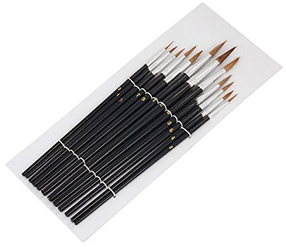 Neilsen Round Artist Brush 12pc CT0544