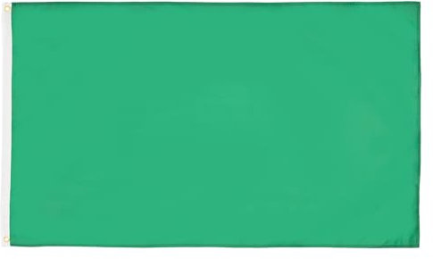 BANDIERA MONOCOLORE VERDE 90x60cm - BANDIERA VERDE 60 x 90 cm - AZ FLAG