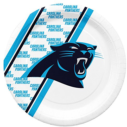 Duck House Carolina Panthers Partyware NFL Pappteller Set (20 STK.)