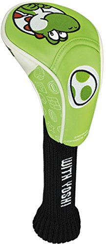 Super Mario Head Cover FW (Yoshi) SMHF005 Candy Soft Golf Bag, Clear, Medium