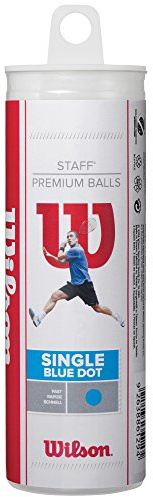 Wilson Squash-Ball, Staff, 3 Stück in Dose, Blau, Schwarz, WRT618400