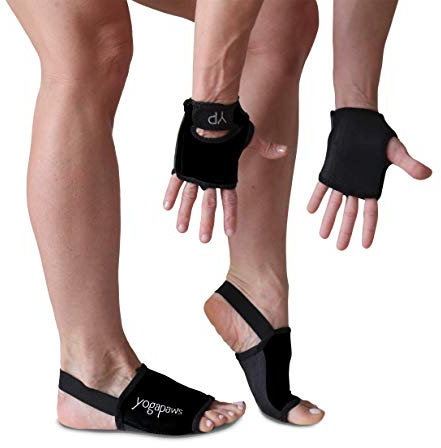 YogaPaws SkinThin rutschfeste Yogahandschuhe und Yoga-Socken für Damen und Herren, für Yoga, Hot Yoga, Crossfit, Radfahren, und für verschwitzte Hände und Füße