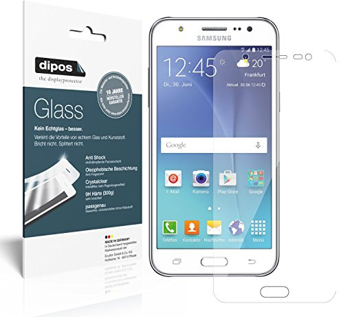 Ecultor I 2x Protection ecrán compatible avec Samsung Galaxy J5 (2016) Verre Souple Film Protecteur 9H