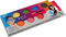 JOFRIKA Aqua Easy Creative Set 8er | Schminke mit 8 Farben inklusive Pinsel | Wischfest | Wasserlöslich | Leichte Handhabung | Ideal für Karneval, Halloween | mehrfarbig 708799 - STD