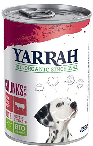 Yarrah Bio Chunks mit Rind, 405g