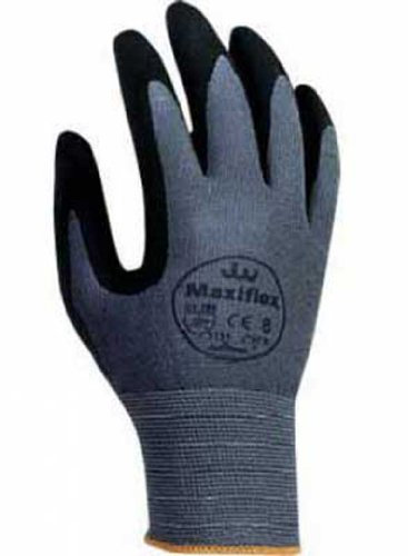 5er Pack 'MaxiFlex Ultimate' (34-875) Nylon-Strickhandschuhe, Kat. 2, 3/4 beschichtet, Größe 7