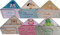 Baby Kapuzenhandtuch mit Namen bestickt 75 x 75 cm mit Motiv (gelb mit Giraffe)