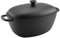 Carl Victor - Bräter Gusseisen Pfanne Topf 32 cm, 6L Gussdeckel