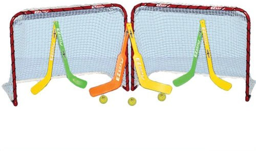 EZ Goal Faltbares Mini-Tor-Set - 2 Tore