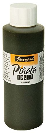 Jacquard Pinata Alcohol Ink - Tangerine - Professional and Versatile Ink that Produces Color Saturated and Acid-Free Results - 4 Fluid Ounces - Made in The USA