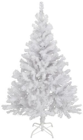 Künstlicher Weihnachtsbaum 180 cm in weiß - mit Metallständer