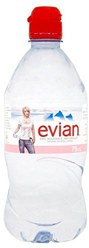 Eau minérale naturelle Evian Still (750ml) - Paquet de 6