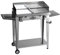 BBQueen Grill 8.4 Inox - Barbecue a Gas (Piastre Miste, Full Optional) - 78x45x97 cm